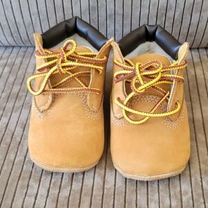 Timberland Wheat Nubuck Baby Walker Shoes